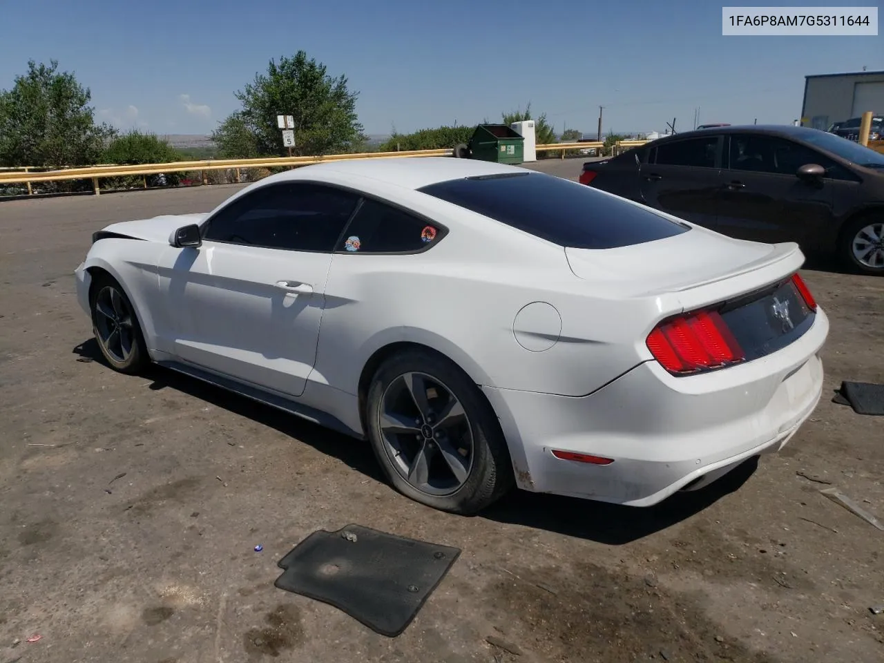 2016 Ford Mustang VIN: 1FA6P8AM7G5311644 Lot: 62126374