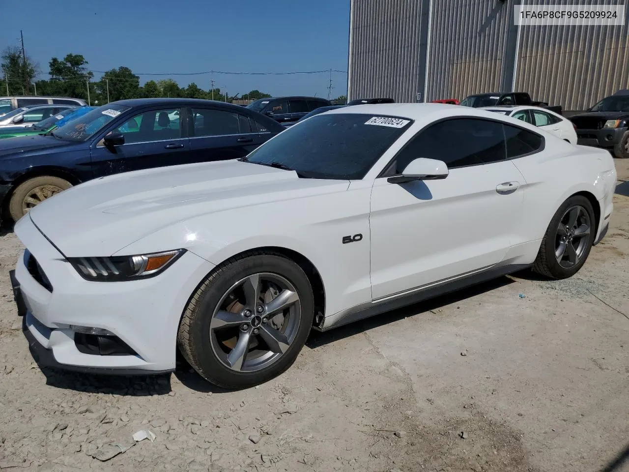 1FA6P8CF9G5209924 2016 Ford Mustang Gt