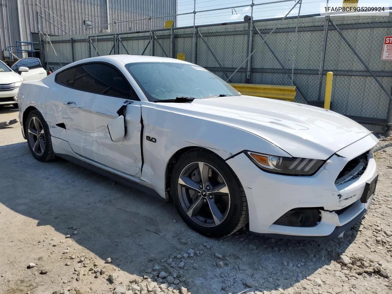 2016 Ford Mustang Gt VIN: 1FA6P8CF9G5209924 Lot: 62700624