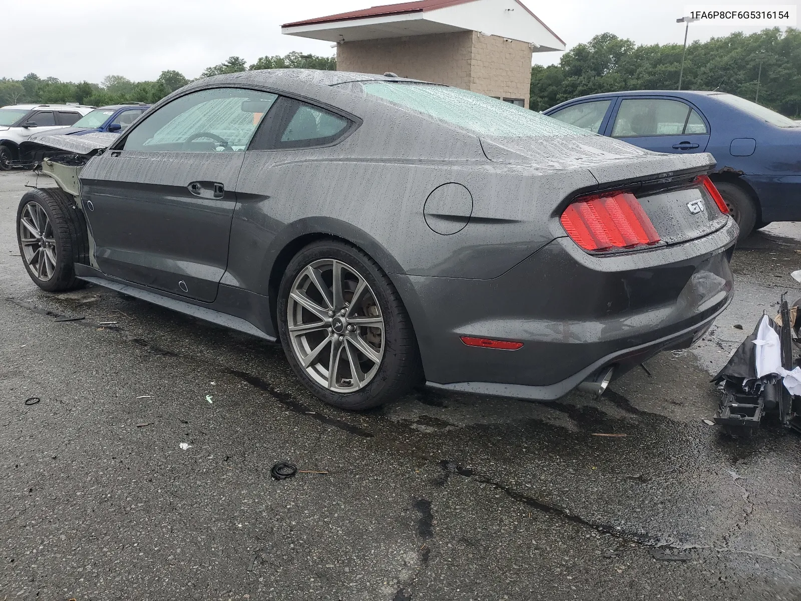 2016 Ford Mustang Gt VIN: 1FA6P8CF6G5316154 Lot: 63668924