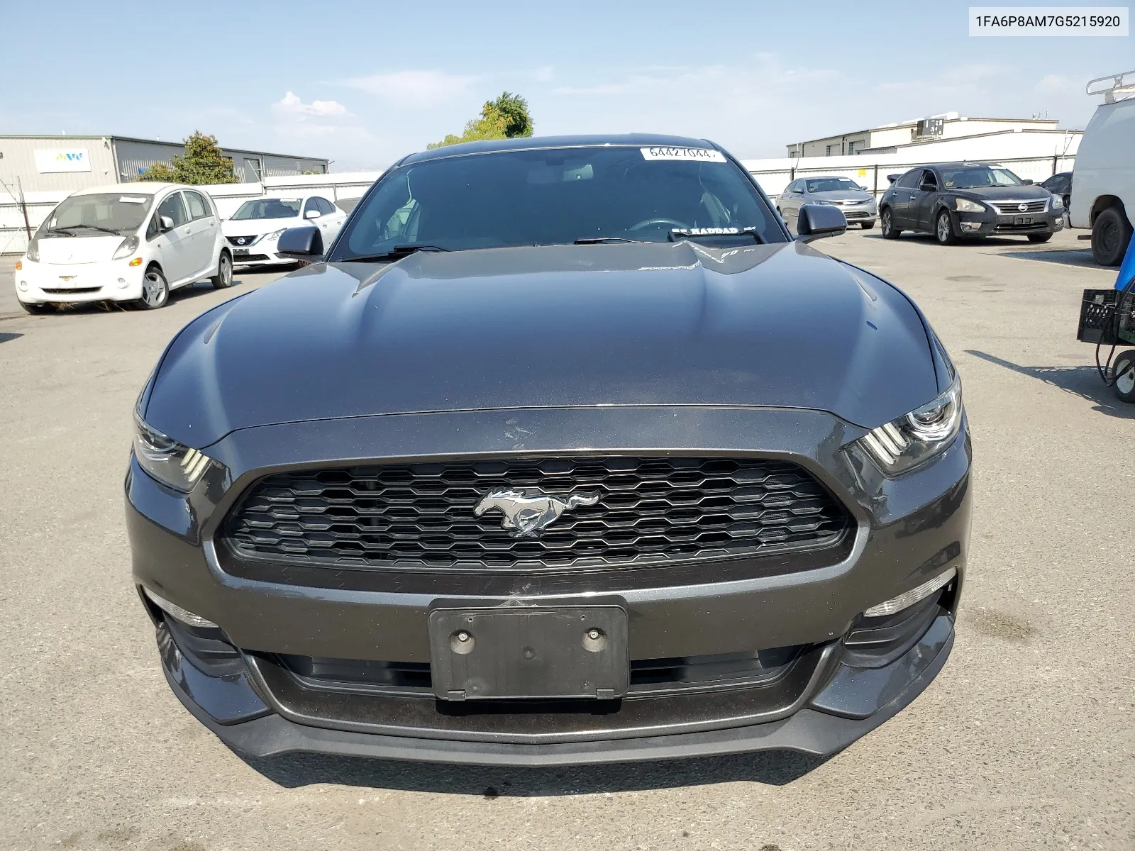 2016 Ford Mustang VIN: 1FA6P8AM7G5215920 Lot: 64427044