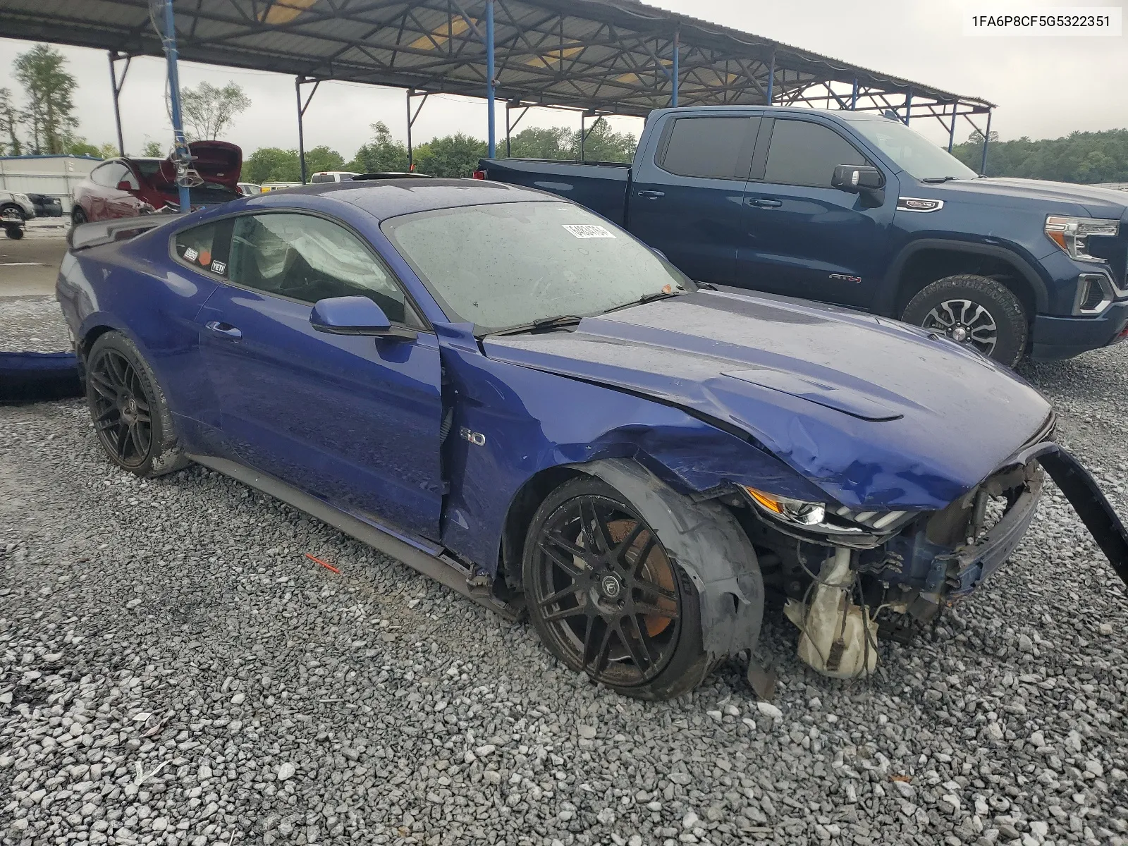 2016 Ford Mustang Gt VIN: 1FA6P8CF5G5322351 Lot: 64834764