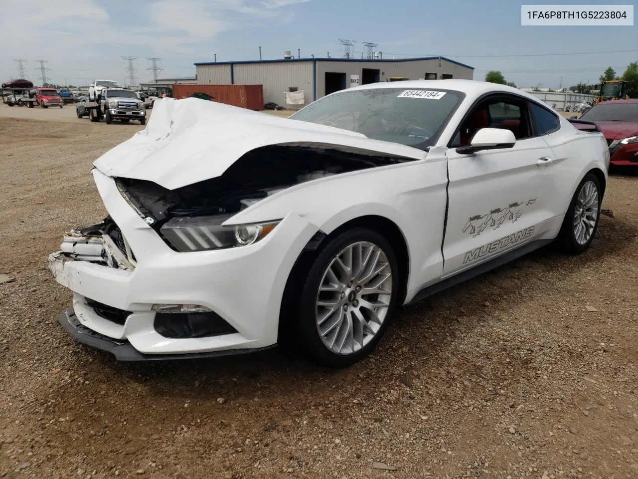 2016 Ford Mustang VIN: 1FA6P8TH1G5223804 Lot: 65442184