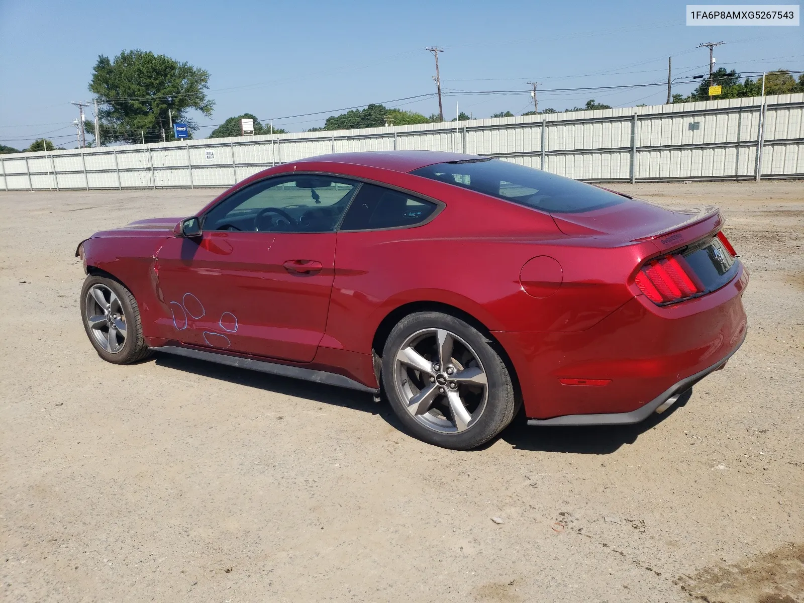 1FA6P8AMXG5267543 2016 Ford Mustang