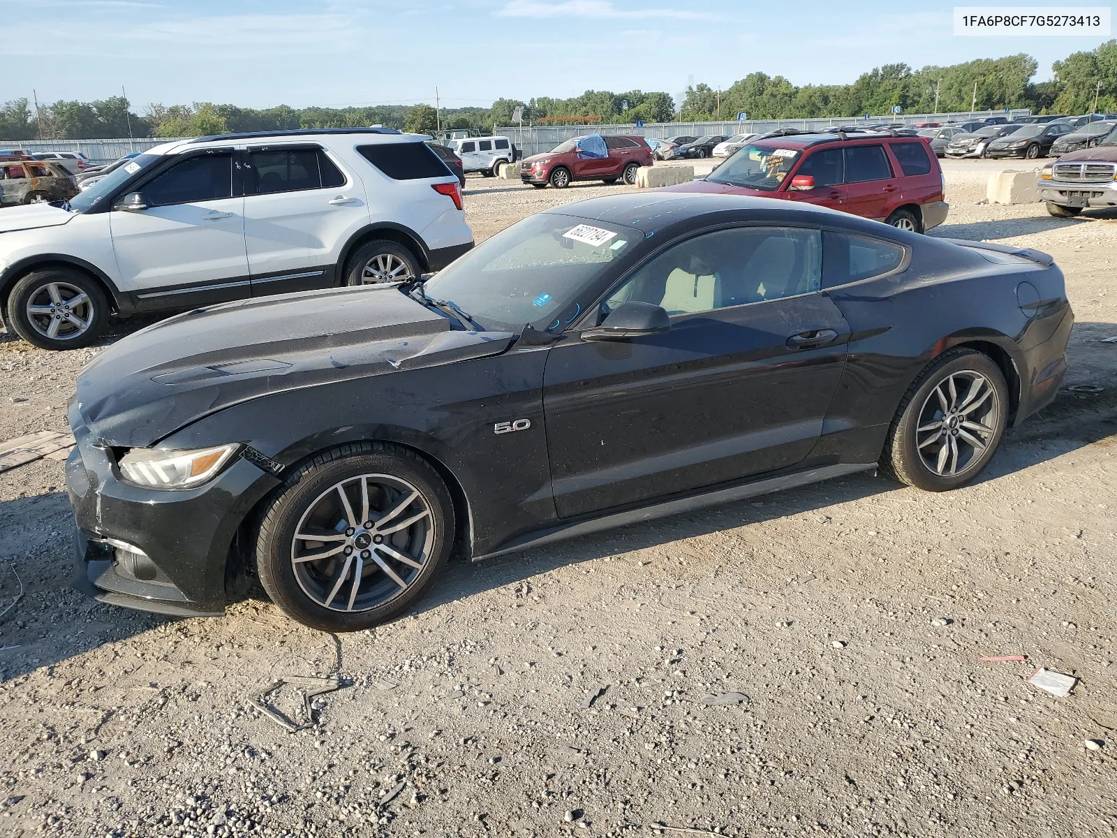 2016 Ford Mustang Gt VIN: 1FA6P8CF7G5273413 Lot: 66227194