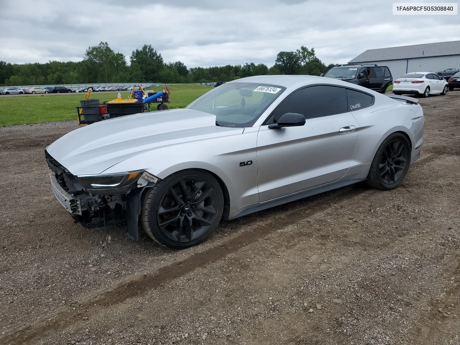 2016 Ford Mustang Gt VIN: 1FA6P8CF5G5308840 Lot: 66676124