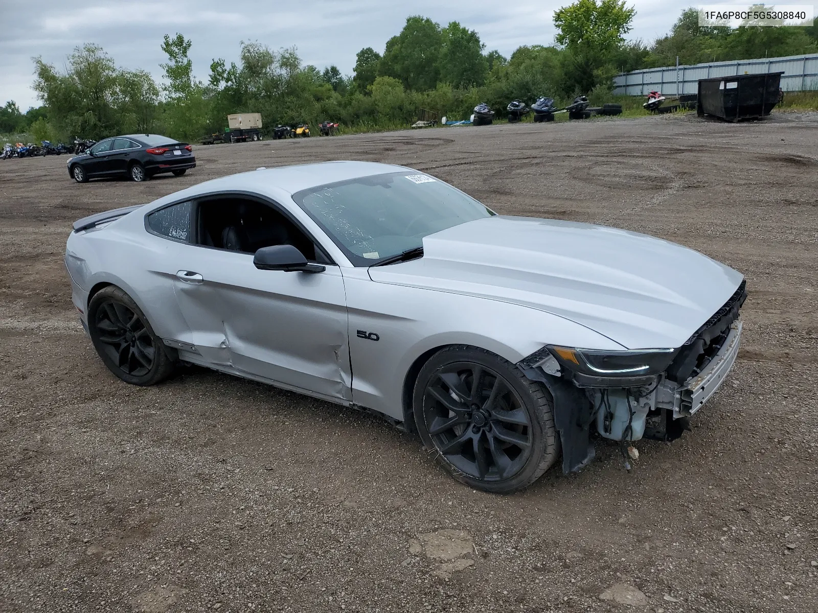 2016 Ford Mustang Gt VIN: 1FA6P8CF5G5308840 Lot: 66676124