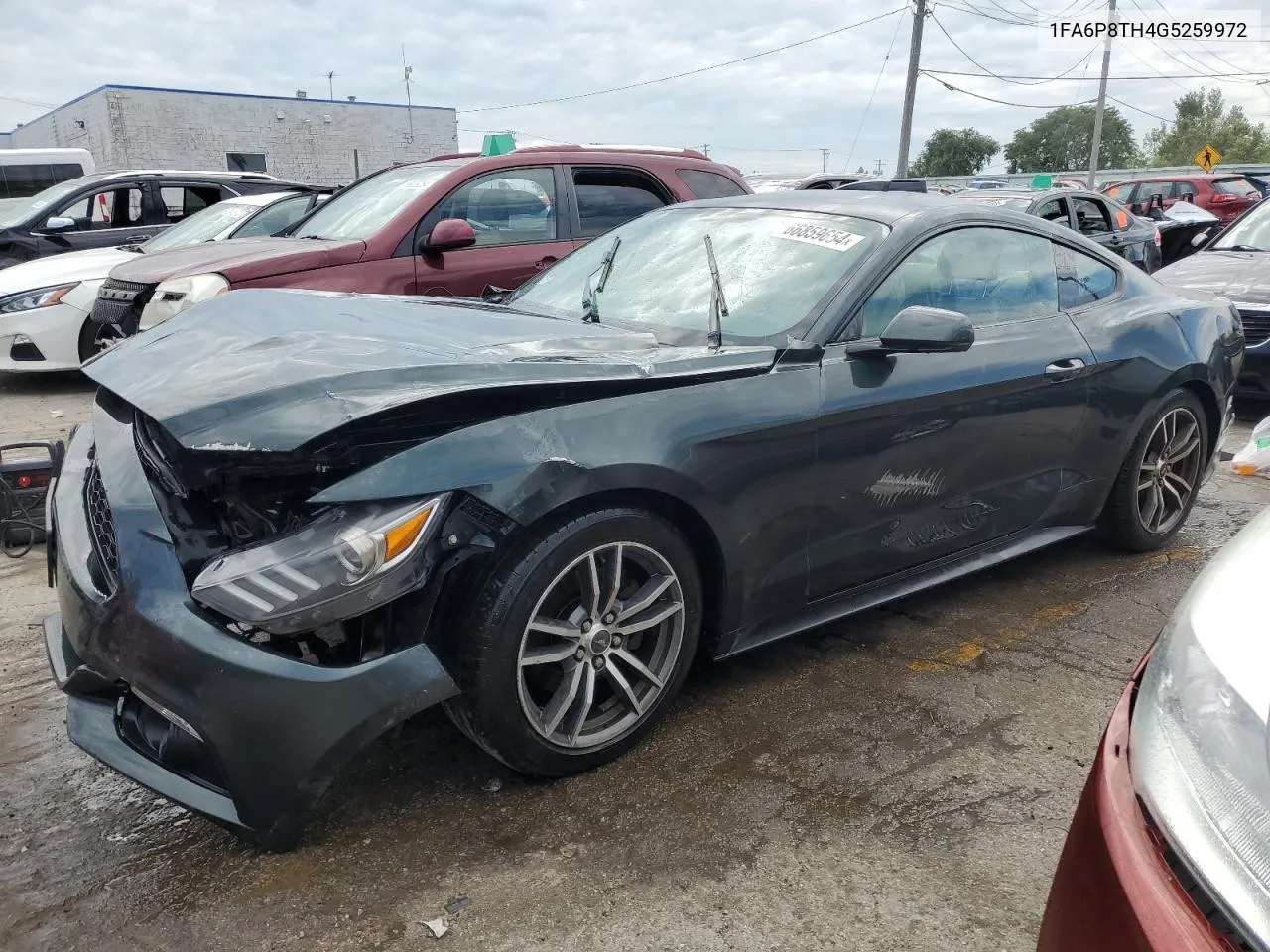 2016 Ford Mustang VIN: 1FA6P8TH4G5259972 Lot: 66859654