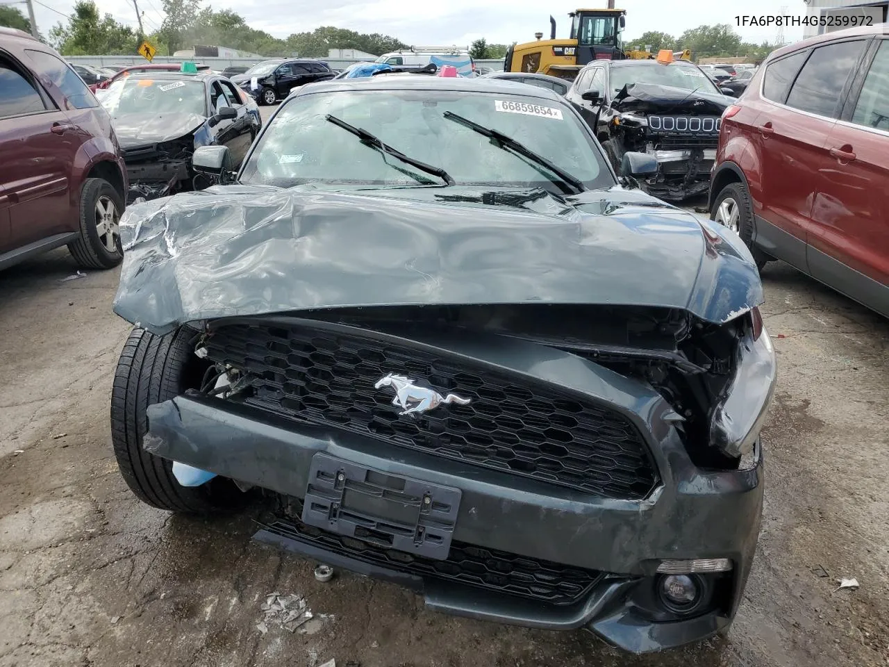 2016 Ford Mustang VIN: 1FA6P8TH4G5259972 Lot: 66859654