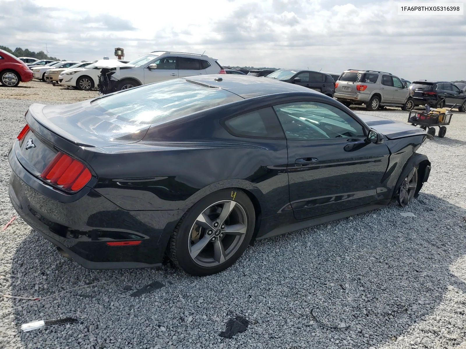 2016 Ford Mustang VIN: 1FA6P8THXG5316398 Lot: 67441414