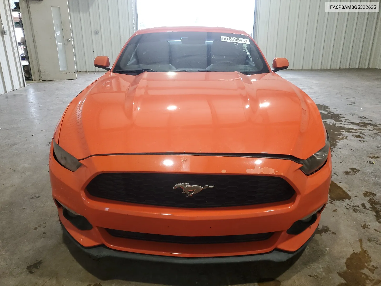 2016 Ford Mustang VIN: 1FA6P8AM3G5322625 Lot: 67659644