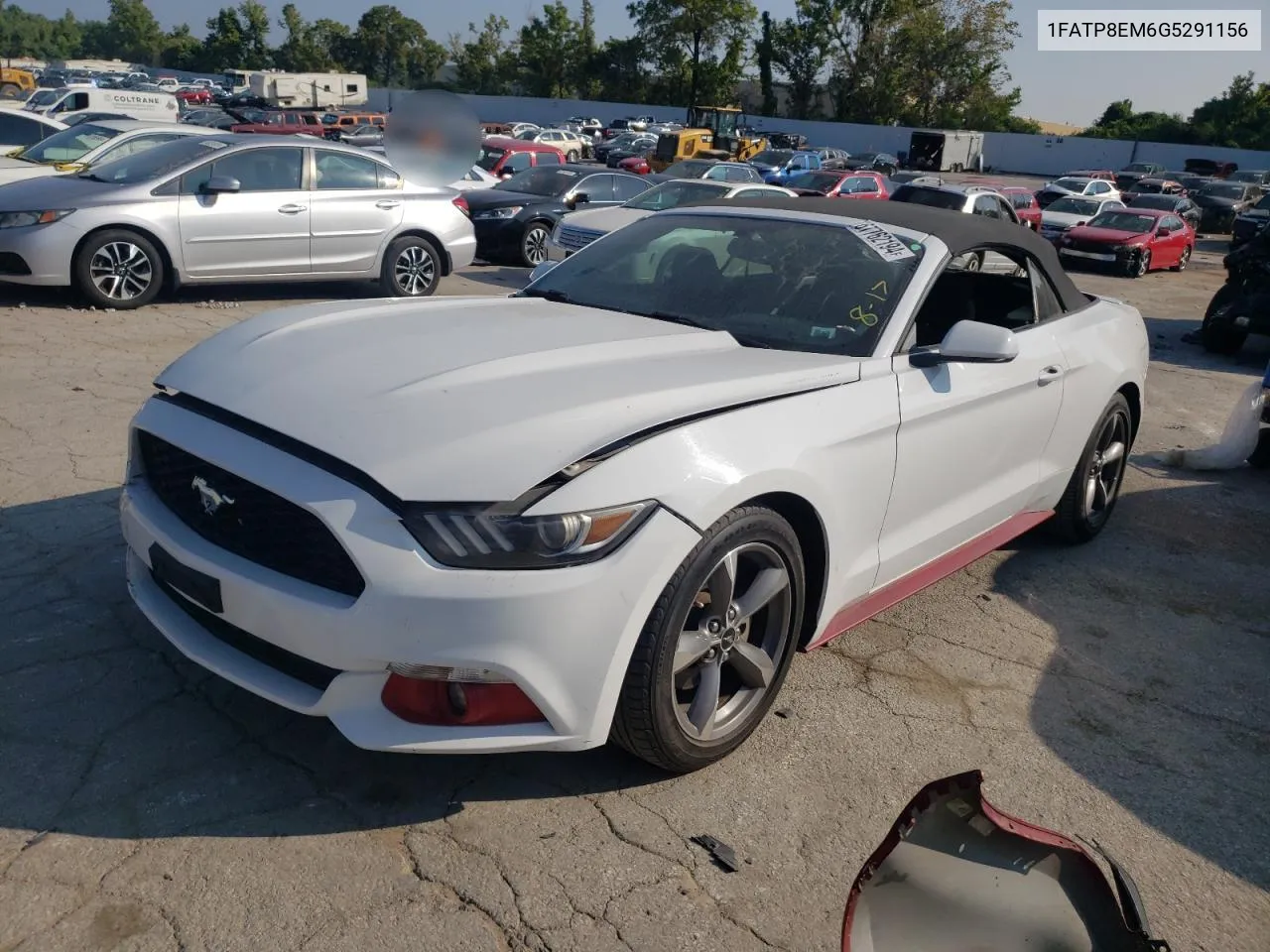 2016 Ford Mustang VIN: 1FATP8EM6G5291156 Lot: 67762194