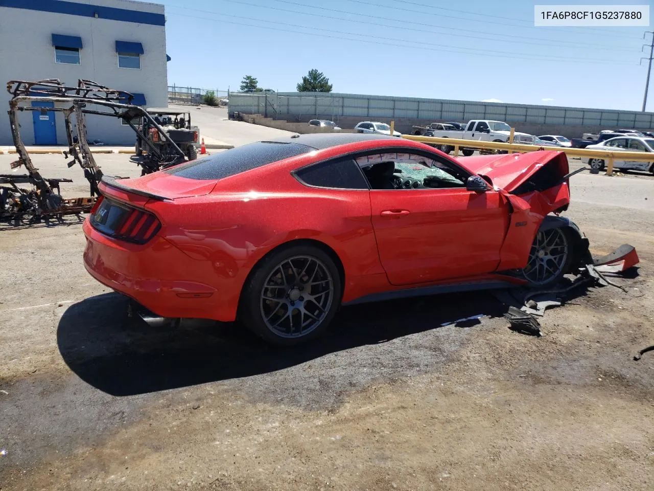 2016 Ford Mustang Gt VIN: 1FA6P8CF1G5237880 Lot: 67765974