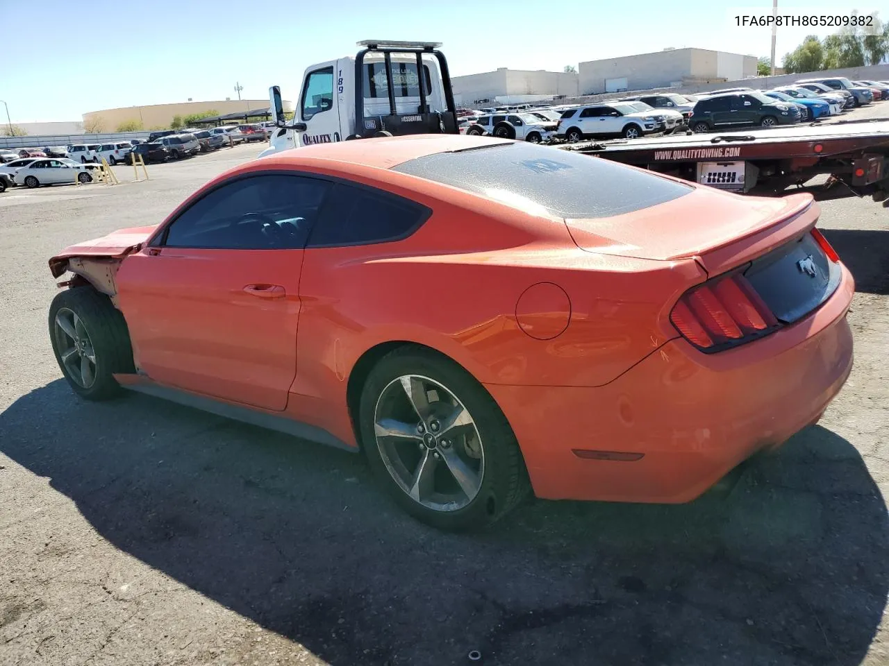 2016 Ford Mustang VIN: 1FA6P8TH8G5209382 Lot: 67799244