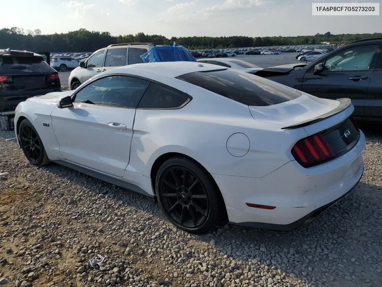 2016 Ford Mustang Gt VIN: 1FA6P8CF7G5273203 Lot: 68563064