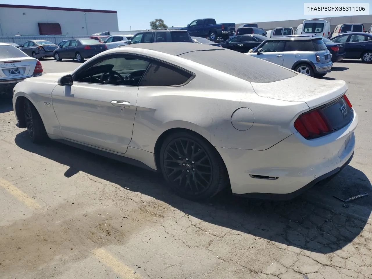 2016 Ford Mustang Gt VIN: 1FA6P8CFXG5311006 Lot: 68569514