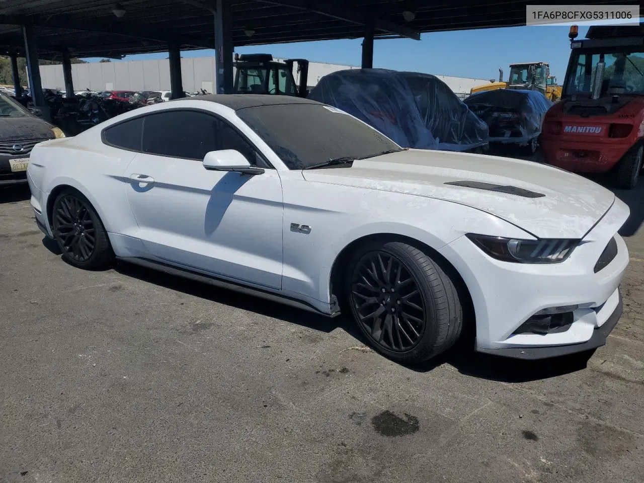 2016 Ford Mustang Gt VIN: 1FA6P8CFXG5311006 Lot: 68569514