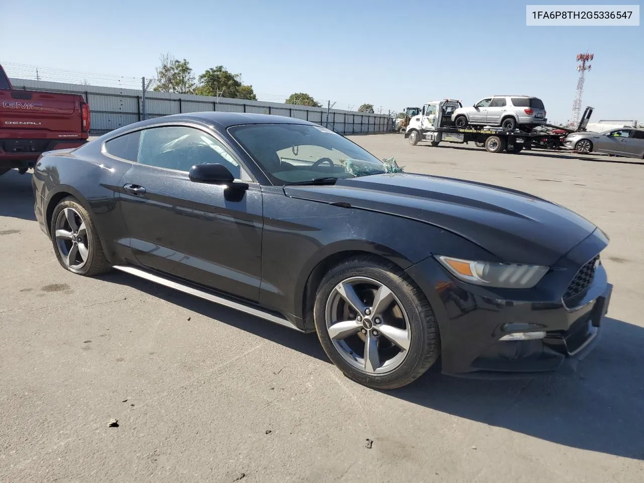 2016 Ford Mustang VIN: 1FA6P8TH2G5336547 Lot: 68639104