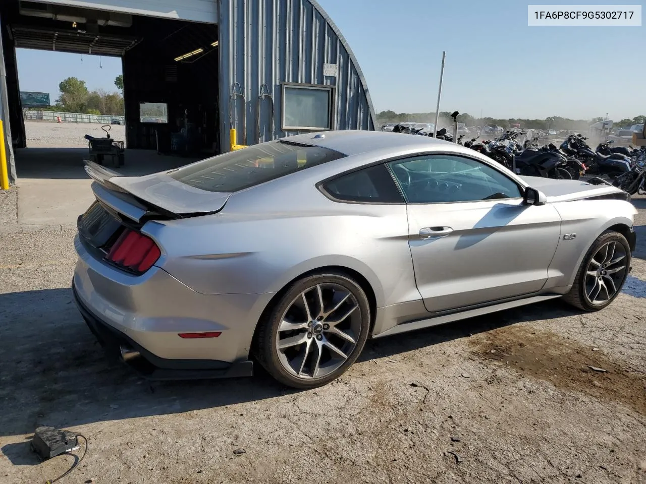 2016 Ford Mustang Gt VIN: 1FA6P8CF9G5302717 Lot: 68695934