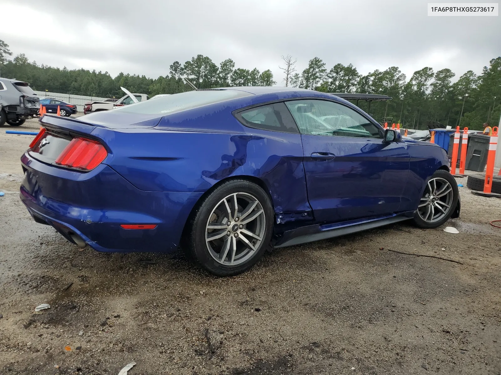 2016 Ford Mustang VIN: 1FA6P8THXG5273617 Lot: 68804694