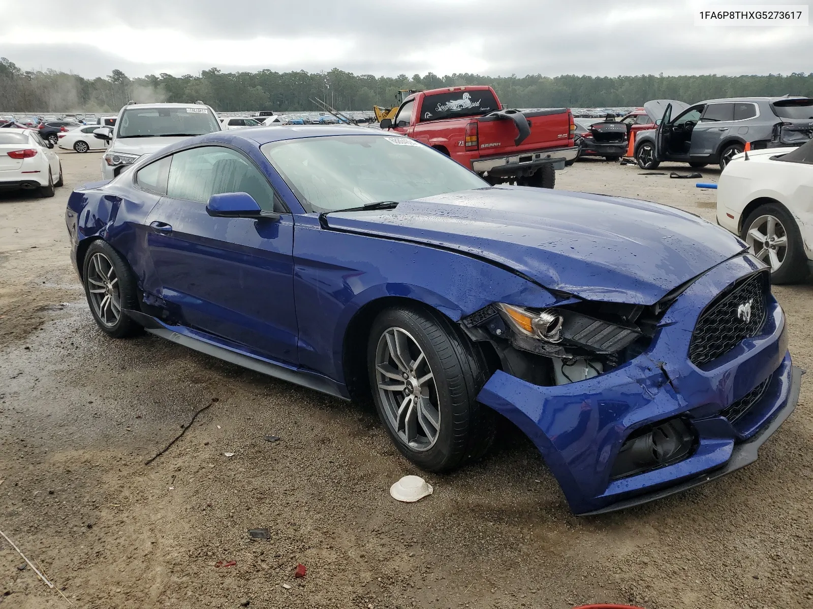 2016 Ford Mustang VIN: 1FA6P8THXG5273617 Lot: 68804694