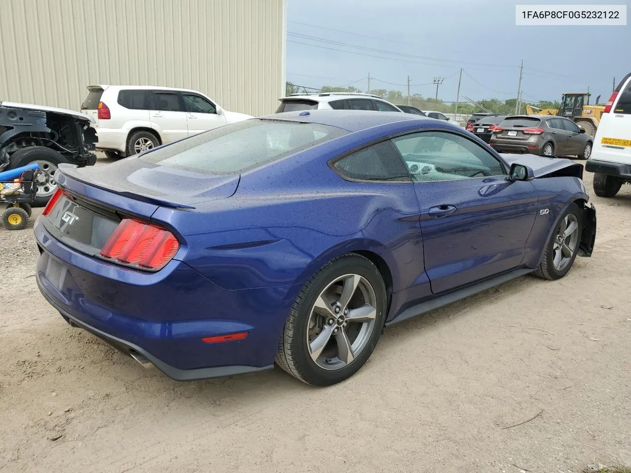 2016 Ford Mustang Gt VIN: 1FA6P8CF0G5232122 Lot: 68812564