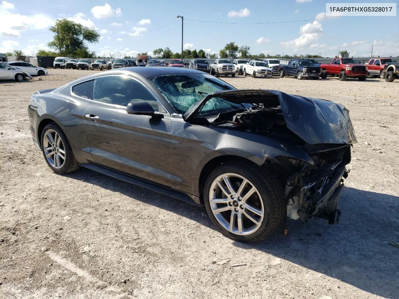 2016 Ford Mustang VIN: 1FA6P8THXG5328017 Lot: 69156604