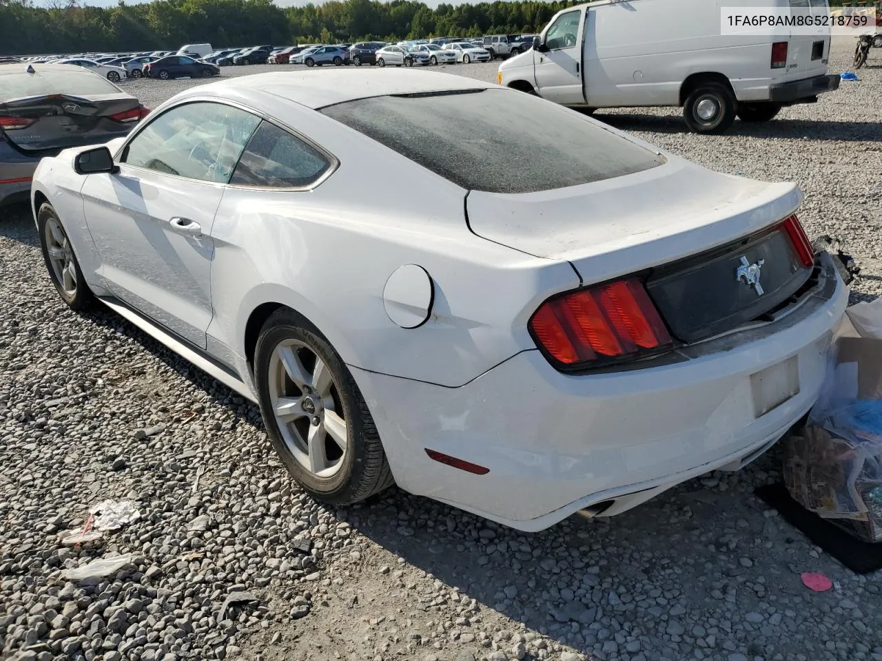 2016 Ford Mustang VIN: 1FA6P8AM8G5218759 Lot: 69161634