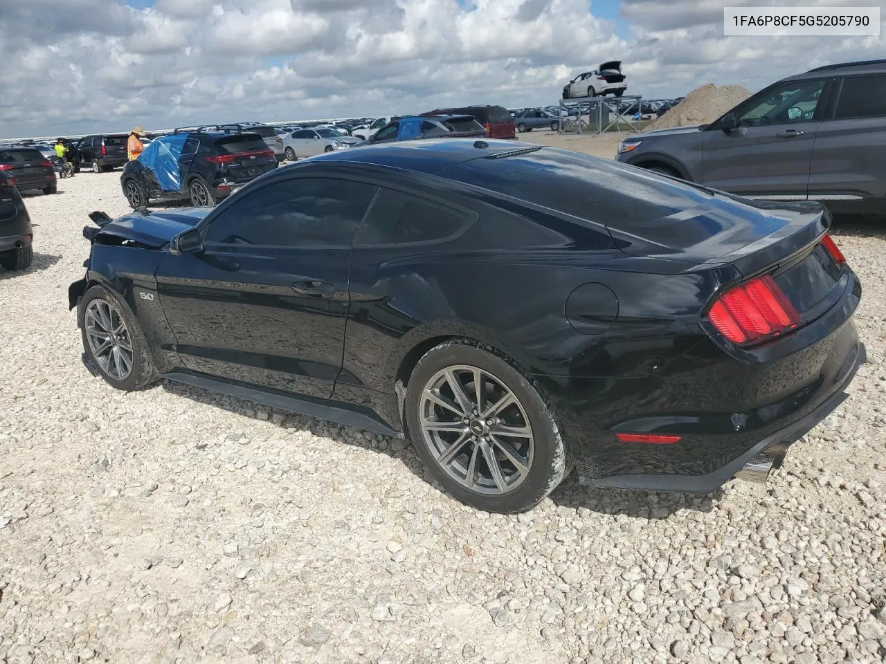 2016 Ford Mustang Gt VIN: 1FA6P8CF5G5205790 Lot: 69362744