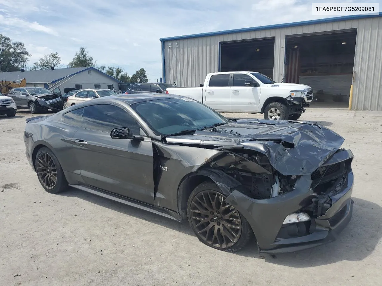 2016 Ford Mustang Gt VIN: 1FA6P8CF7G5209081 Lot: 70001404