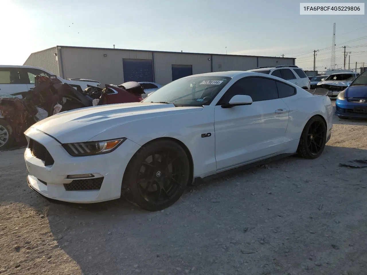 2016 Ford Mustang Gt VIN: 1FA6P8CF4G5229806 Lot: 70238144