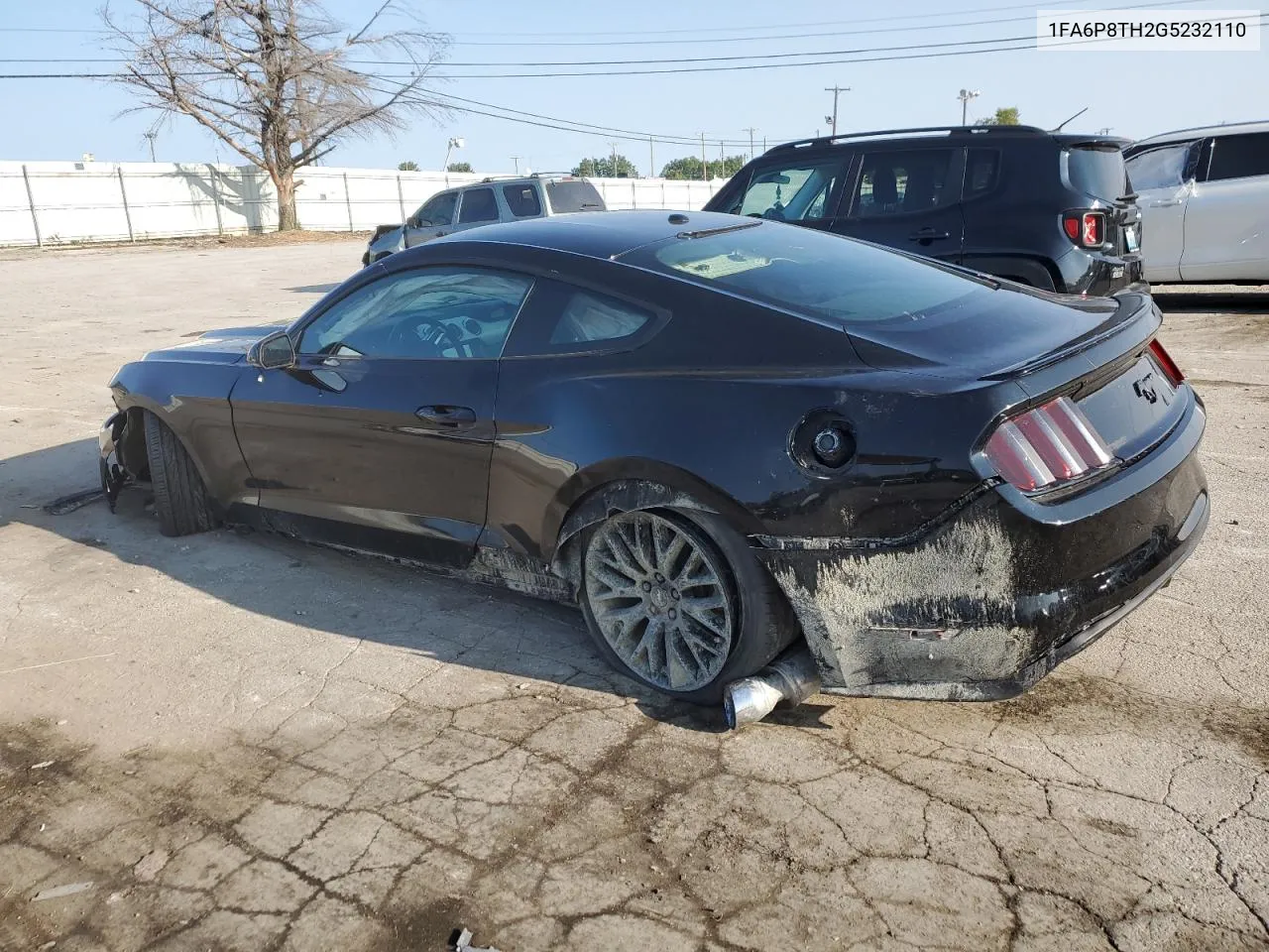 2016 Ford Mustang VIN: 1FA6P8TH2G5232110 Lot: 71019374