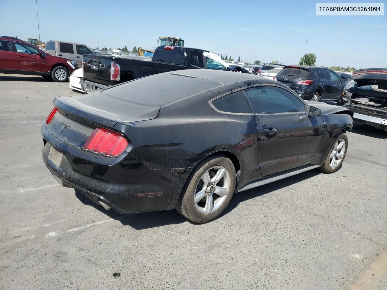 2016 Ford Mustang VIN: 1FA6P8AM3G5264094 Lot: 71127264