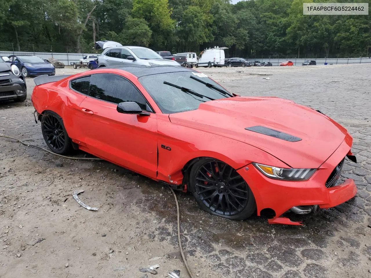 2016 Ford Mustang Gt VIN: 1FA6P8CF6G5224462 Lot: 71367374