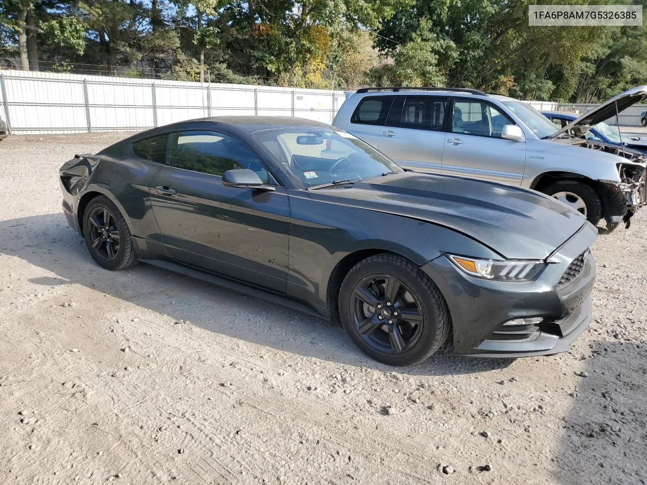 2016 Ford Mustang VIN: 1FA6P8AM7G5326385 Lot: 71412574