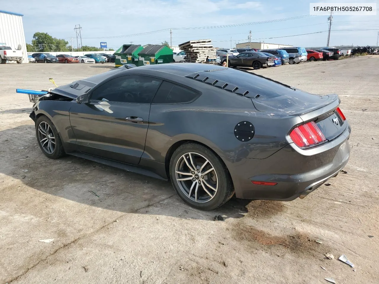 2016 Ford Mustang VIN: 1FA6P8TH5G5267708 Lot: 71727434