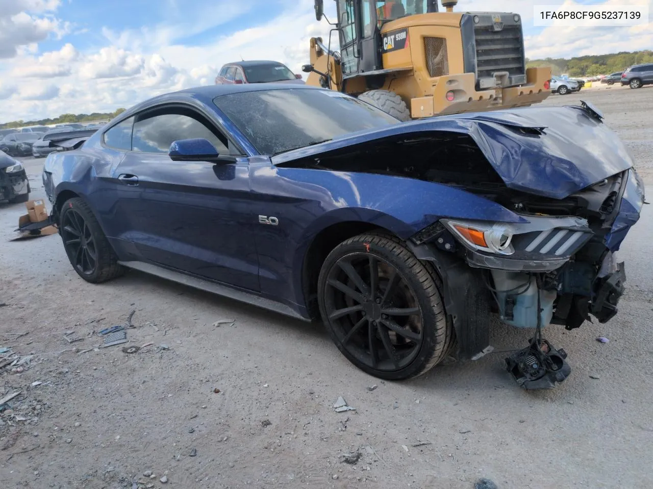 2016 Ford Mustang Gt VIN: 1FA6P8CF9G5237139 Lot: 71745614