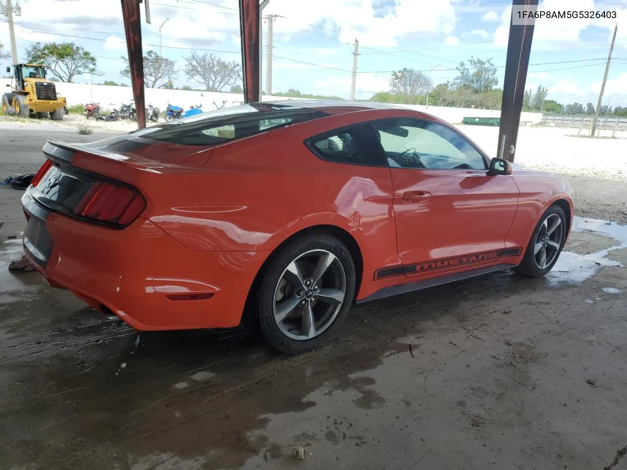 2016 Ford Mustang VIN: 1FA6P8AM5G5326403 Lot: 71809334