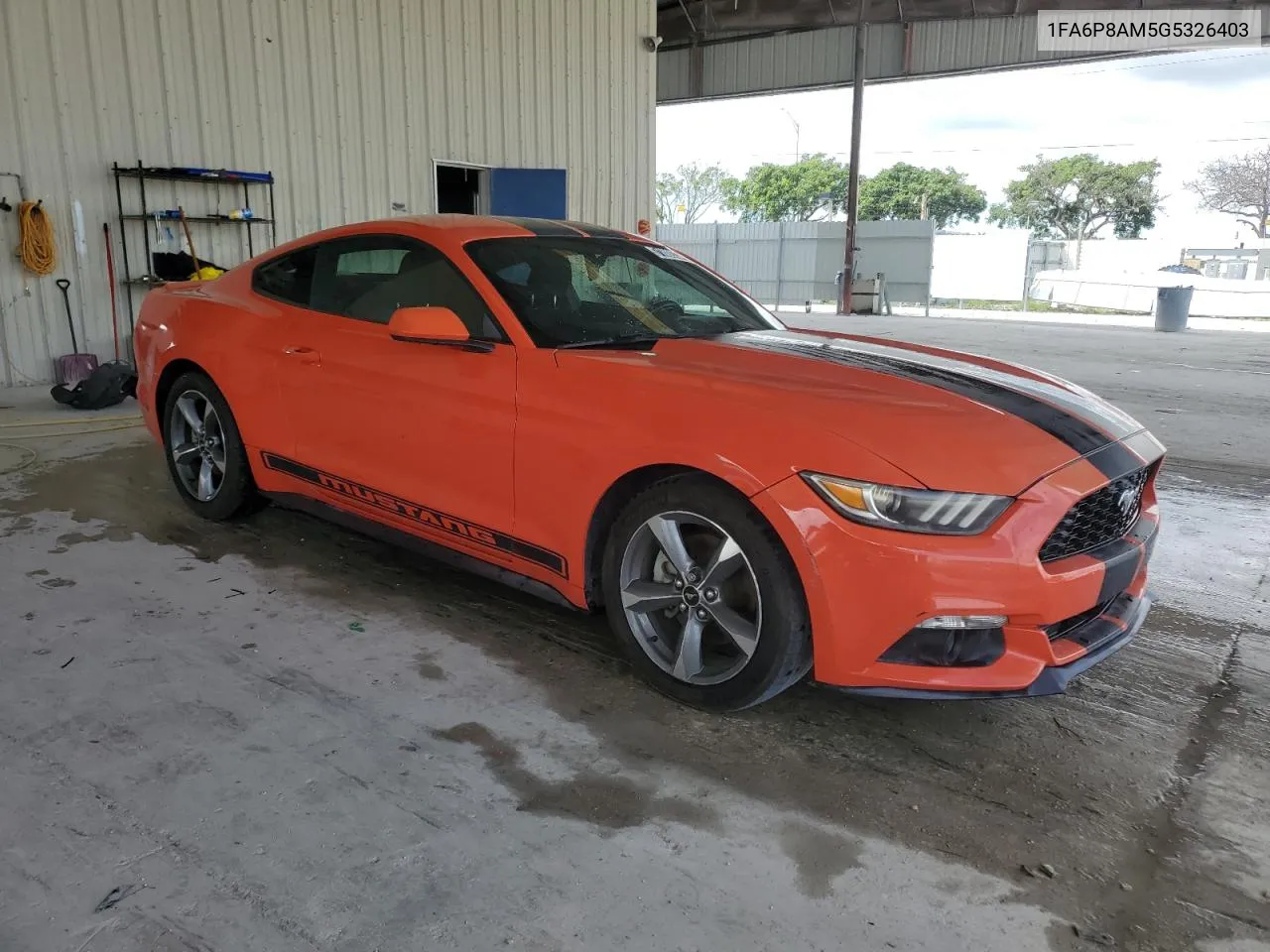 2016 Ford Mustang VIN: 1FA6P8AM5G5326403 Lot: 71809334