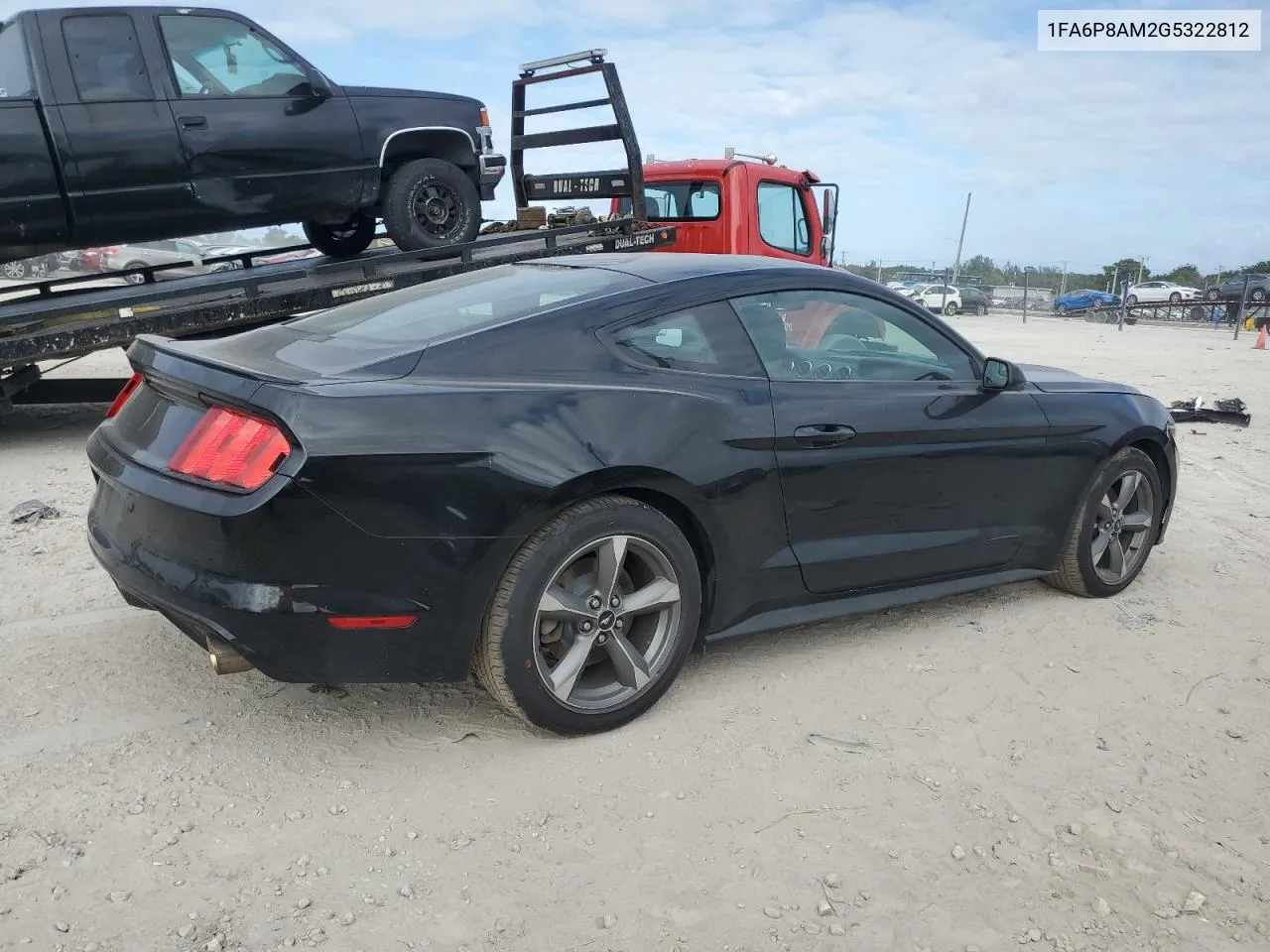 2016 Ford Mustang VIN: 1FA6P8AM2G5322812 Lot: 71822263