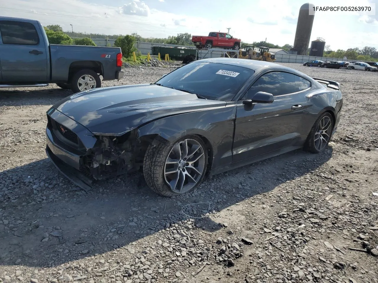 2016 Ford Mustang Gt VIN: 1FA6P8CF0G5263970 Lot: 71834024