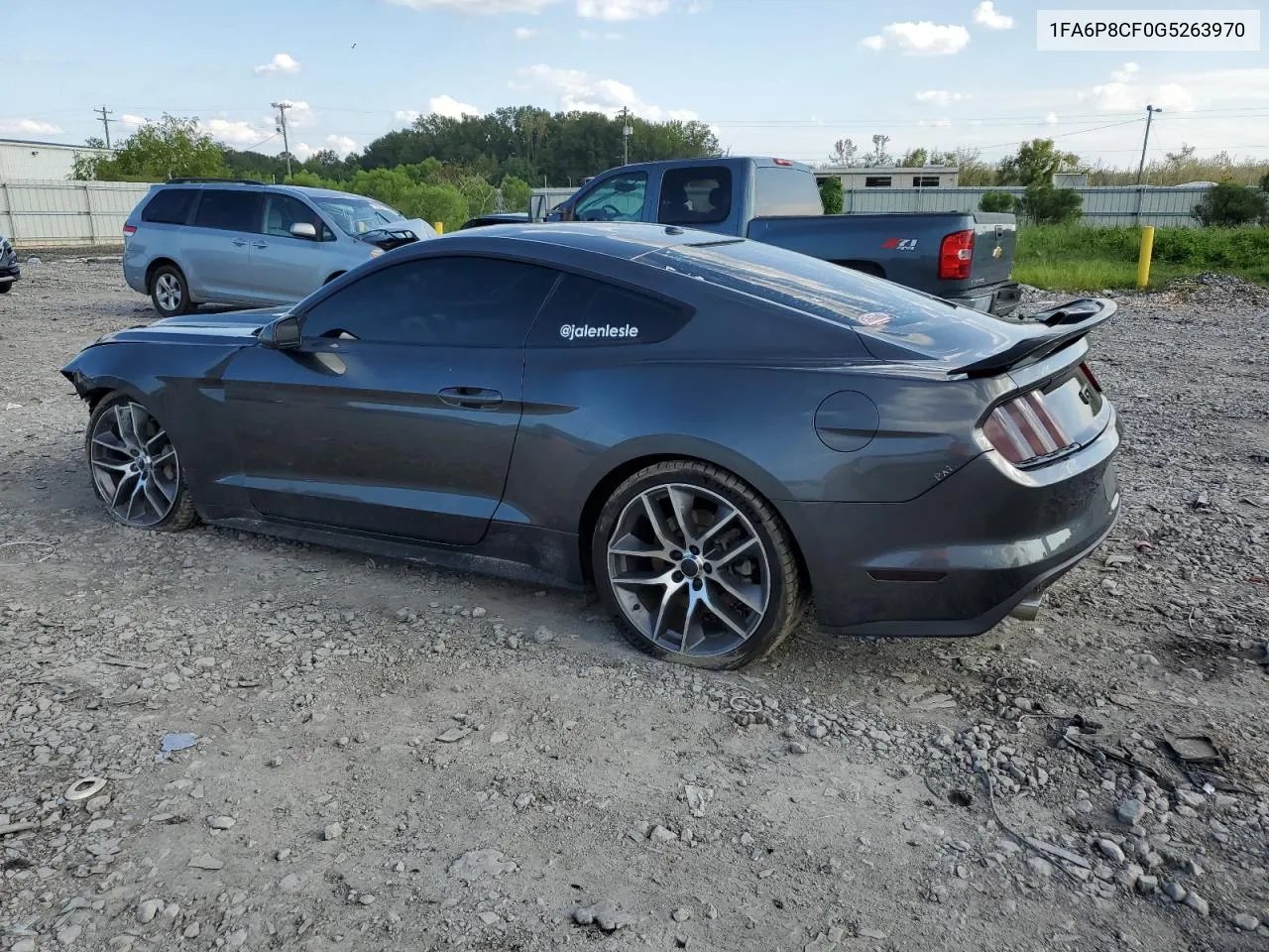 2016 Ford Mustang Gt VIN: 1FA6P8CF0G5263970 Lot: 71834024