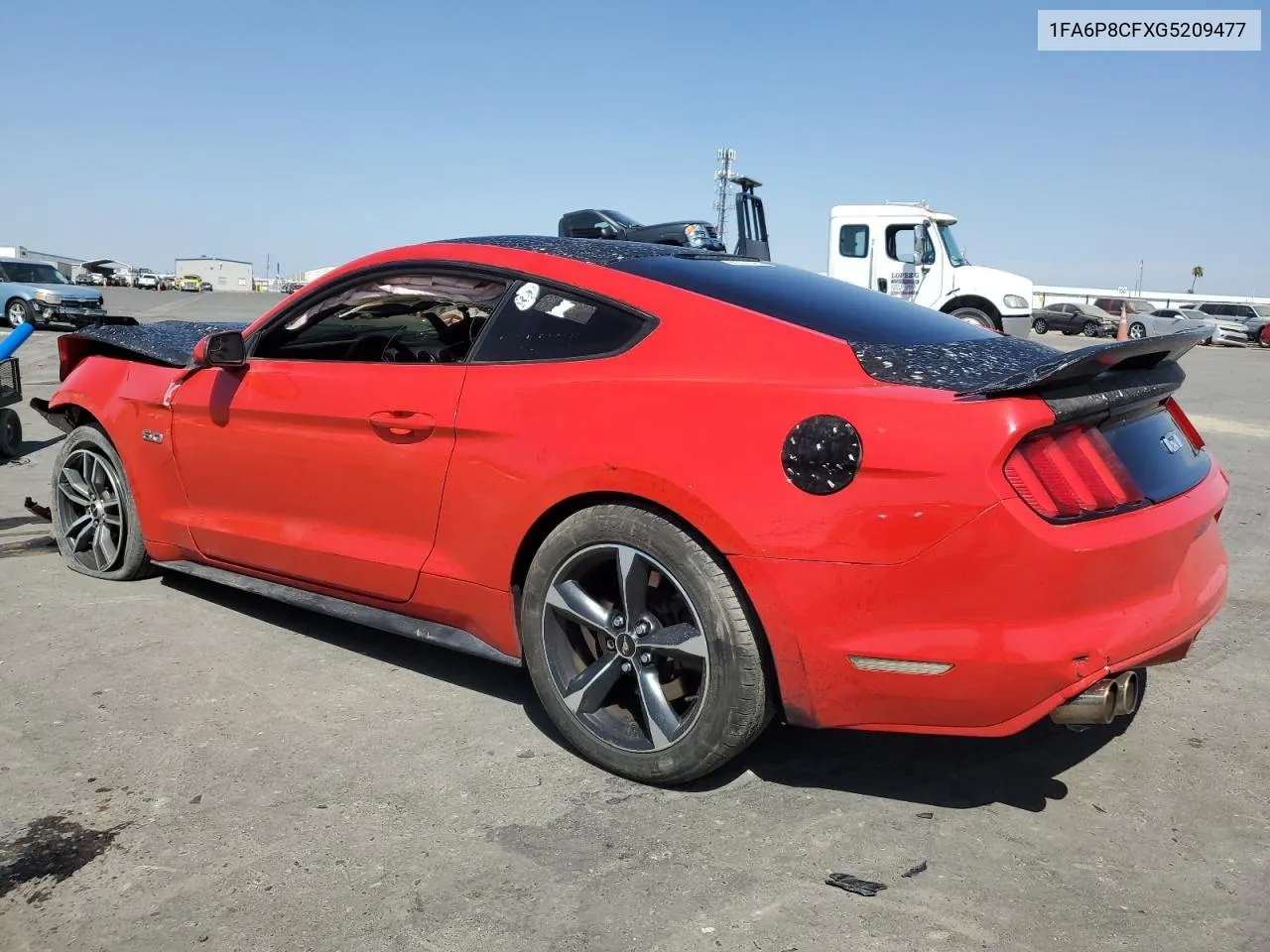 2016 Ford Mustang Gt VIN: 1FA6P8CFXG5209477 Lot: 71863374