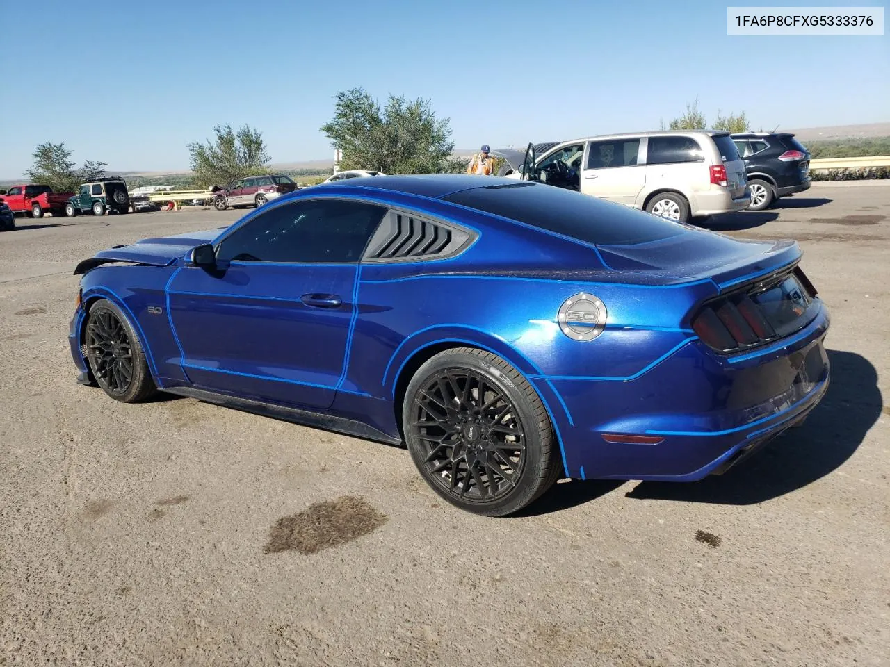 2016 Ford Mustang Gt VIN: 1FA6P8CFXG5333376 Lot: 71932964