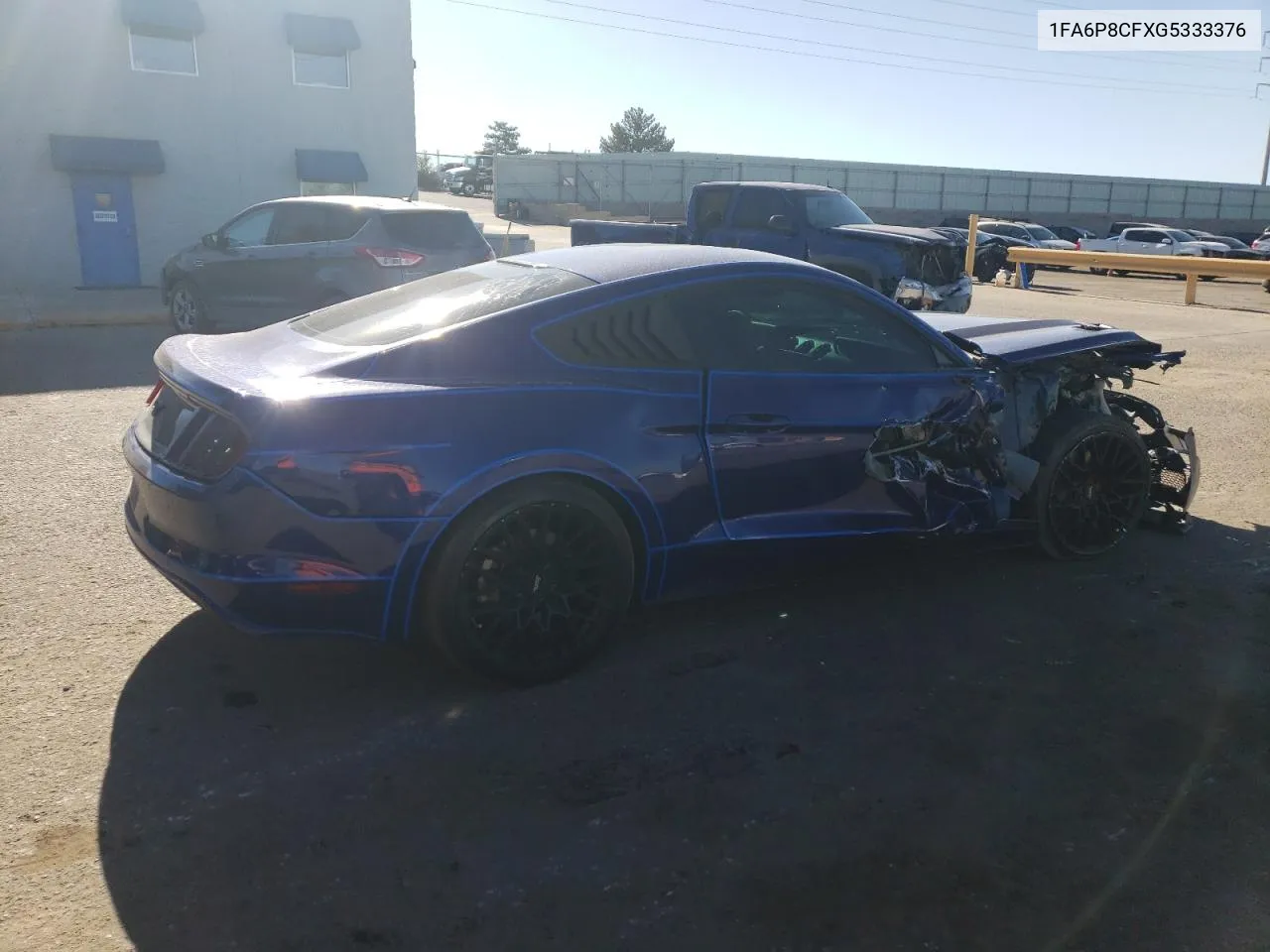 2016 Ford Mustang Gt VIN: 1FA6P8CFXG5333376 Lot: 71932964