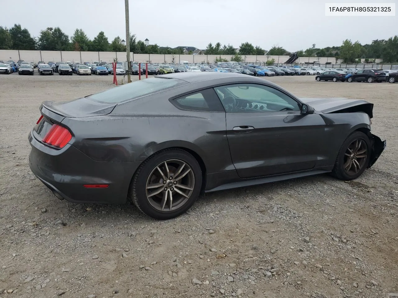 2016 Ford Mustang VIN: 1FA6P8TH8G5321325 Lot: 71948514