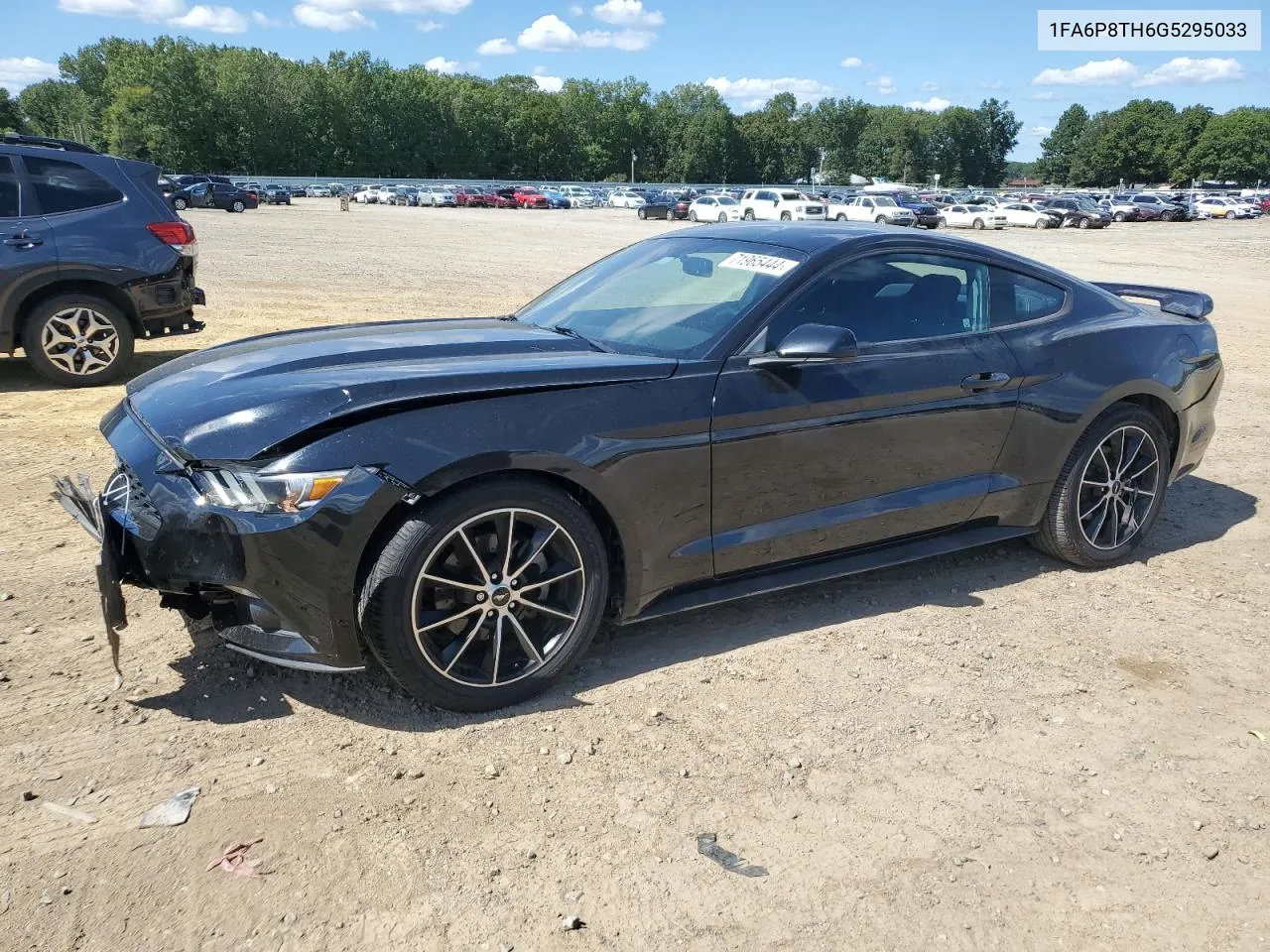 2016 Ford Mustang VIN: 1FA6P8TH6G5295033 Lot: 71965444