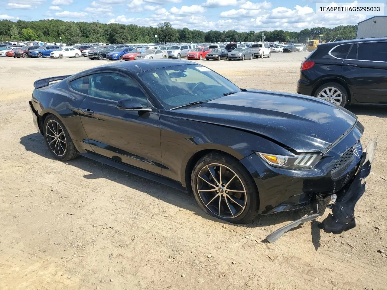 2016 Ford Mustang VIN: 1FA6P8TH6G5295033 Lot: 71965444