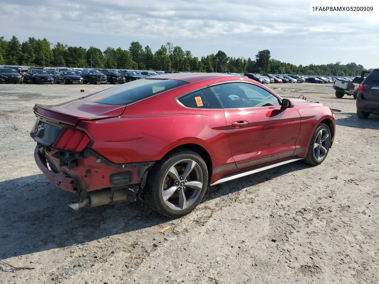 2016 Ford Mustang VIN: 1FA6P8AMXG5200909 Lot: 71994244