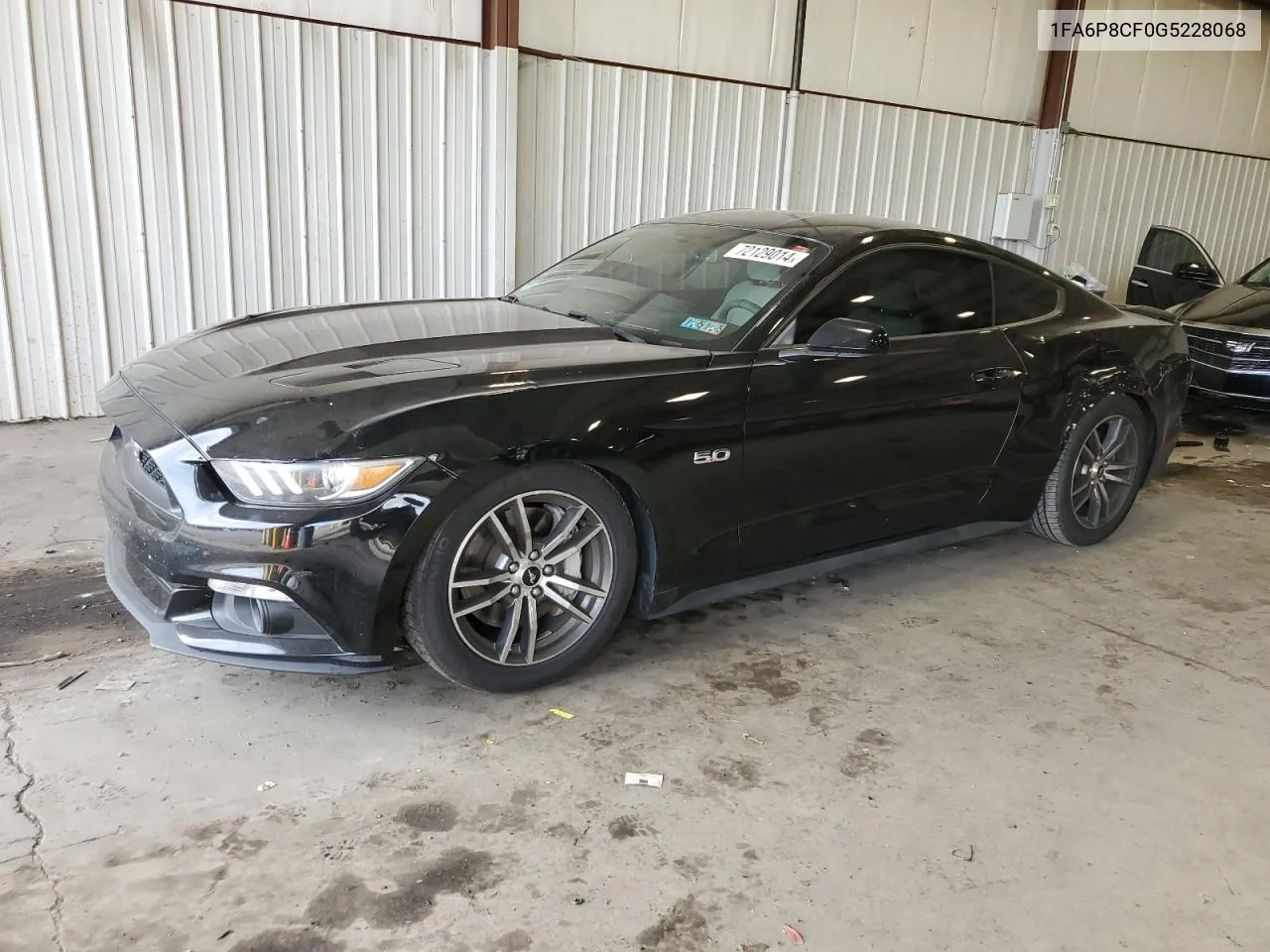 2016 Ford Mustang Gt VIN: 1FA6P8CF0G5228068 Lot: 72129014